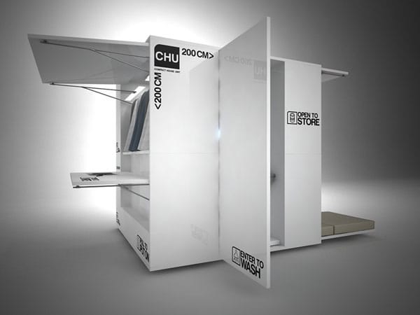 Neben dem "Chu 200" bietet der Architekt noch weitere Versionen seines Minihauses an (