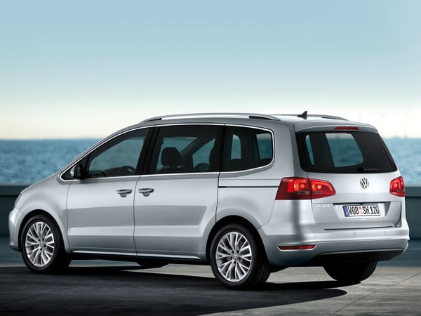 Wertmeister 2011, Vans: VW Sharan 2,0 TDI BlueMotion. Restwert 50,8 Prozent, Neupreis 38.851 Euro, Wertverlust 19.099 Euro. (
