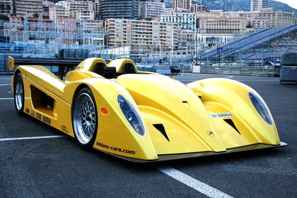 LeBlanc Mirabeau: Der Wagen darf sowohl in Le Mans als auch auf der Straße starten - 700 PS sollten dafür ausreichen. Preis: ca. 550.000 Euro. (