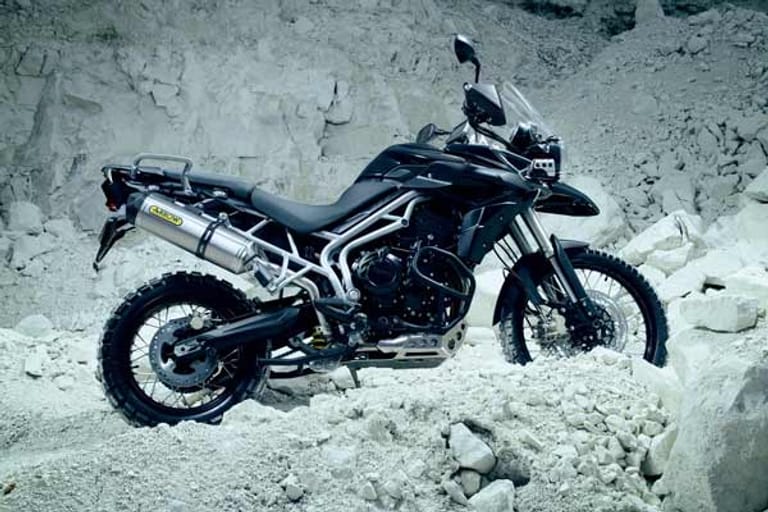 Triumph goes offroad: die Tiger 800 und ihre Schwester Tiger 800 XC. (