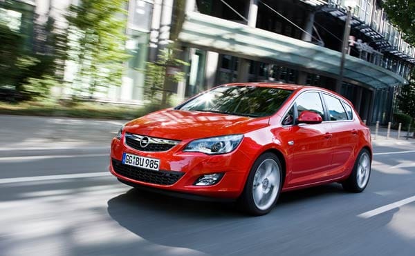 Platz 3: Der Opel Astra mit 72.685 Neuzulassungen (