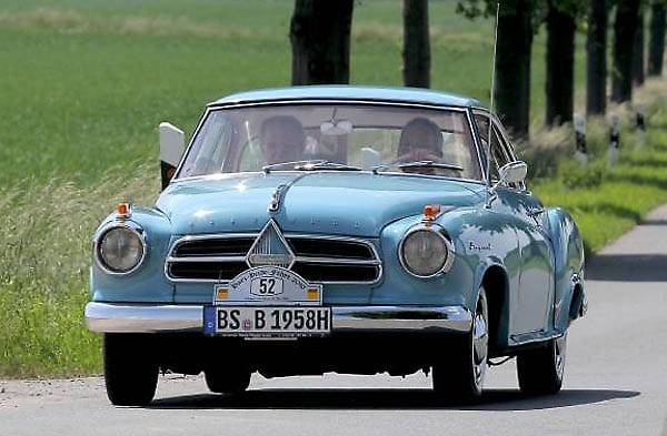 Borgward (1939 - 1963), im Bild eine Isabella, das bekannteste Modell der deutschen Automarke.