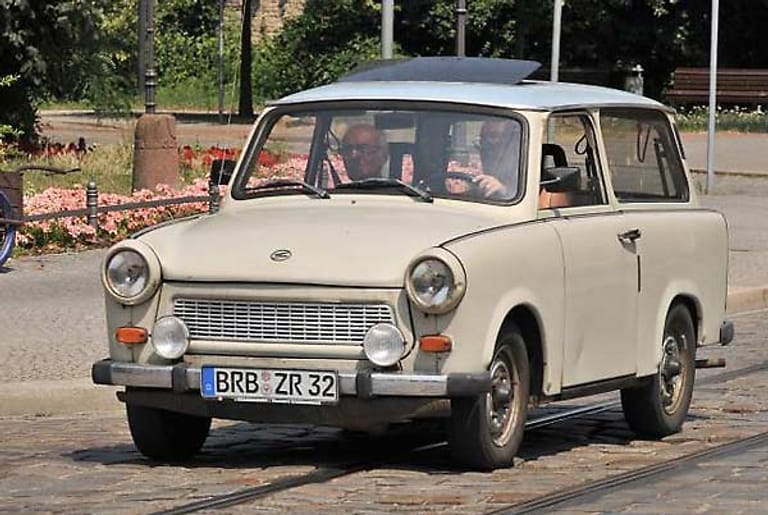 Vom Modell Trabant (1957 - 1991) rollten im sächsischen Zwickau mehr als drei Millionen Autos vom Band.