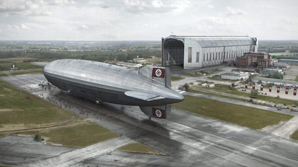 Szenenbild RTL-Film "Hindenburg". (
