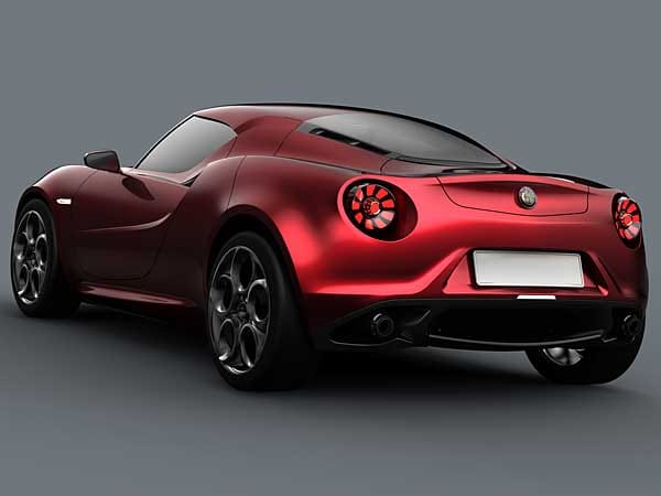 Autosalon Genf 2011: Die Sportwagen-Studie Alfa Romeo 4C soll bereits 2012 in Serie gehen. (