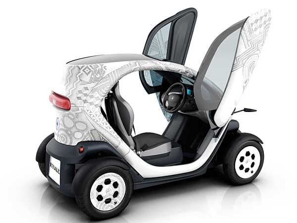 Renault Twizy: Die Scherentüren sind optional und kosten Aufpreis. (