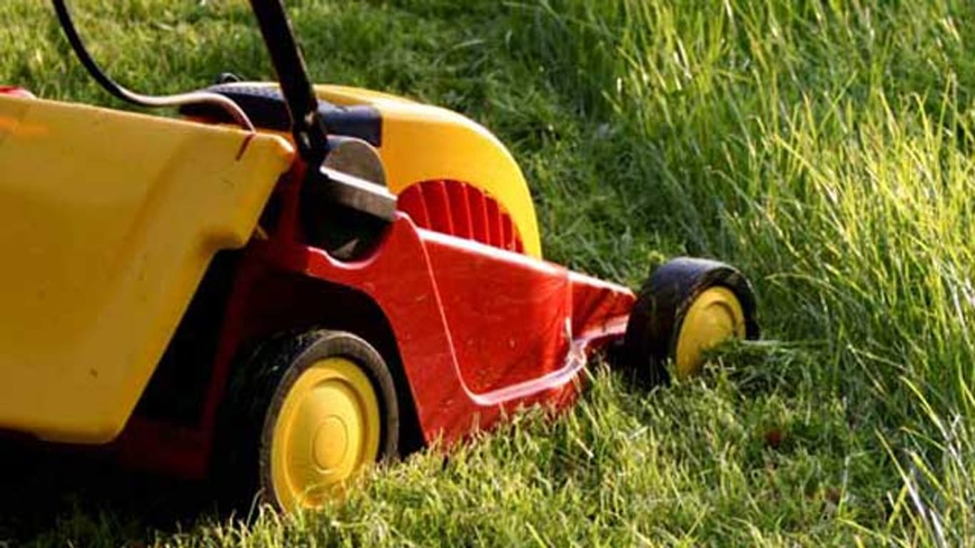 Rasenmähen: Ein guter Rasenmäher und ein paar Tipps zum Rasenmähen sorgen für schönes Grün.