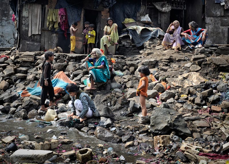 Abwrackwerften in Indien. (