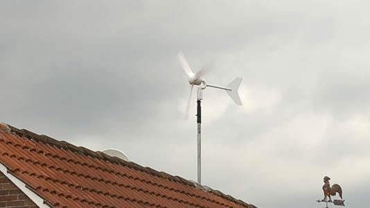 Kleinwindanlagen: viel Technik, aber oft wenig Ertrag. (