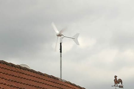 Kleinwindanlagen: viel Technik, aber oft wenig Ertrag. (
