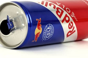 Eine Red-Bull-Dose. (