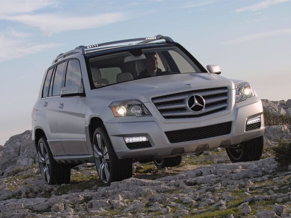 Der Mercedes-Benz GLK Freeside ist das Ausstellungsfahrzeug, bevor der Kompakt-SUV GLK auf der NAIAS präsentiert wurde. (