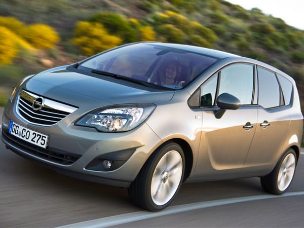 Der Opel Meriva wird auf Basis der Gamma-Plattform von GM in Saragossa (Spanien) gebaut. (