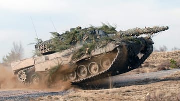 Der Leopard II in Aktion (