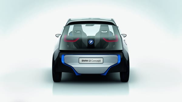 Im Heck des BMW i3 sitzt ein 170 PS starker Elektromotor. (