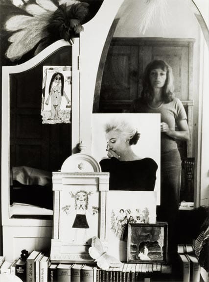 Selbstporträt im Spiegel, 1971. (