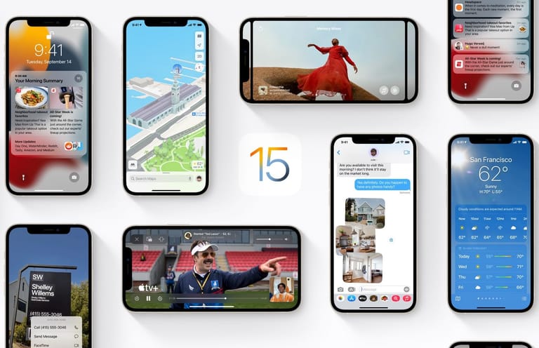 iOS 15 ist jetzt für alle Geräte ab dem iPhone 6s verfügbar – und ist vollgepackt mit neuen Funktionen.