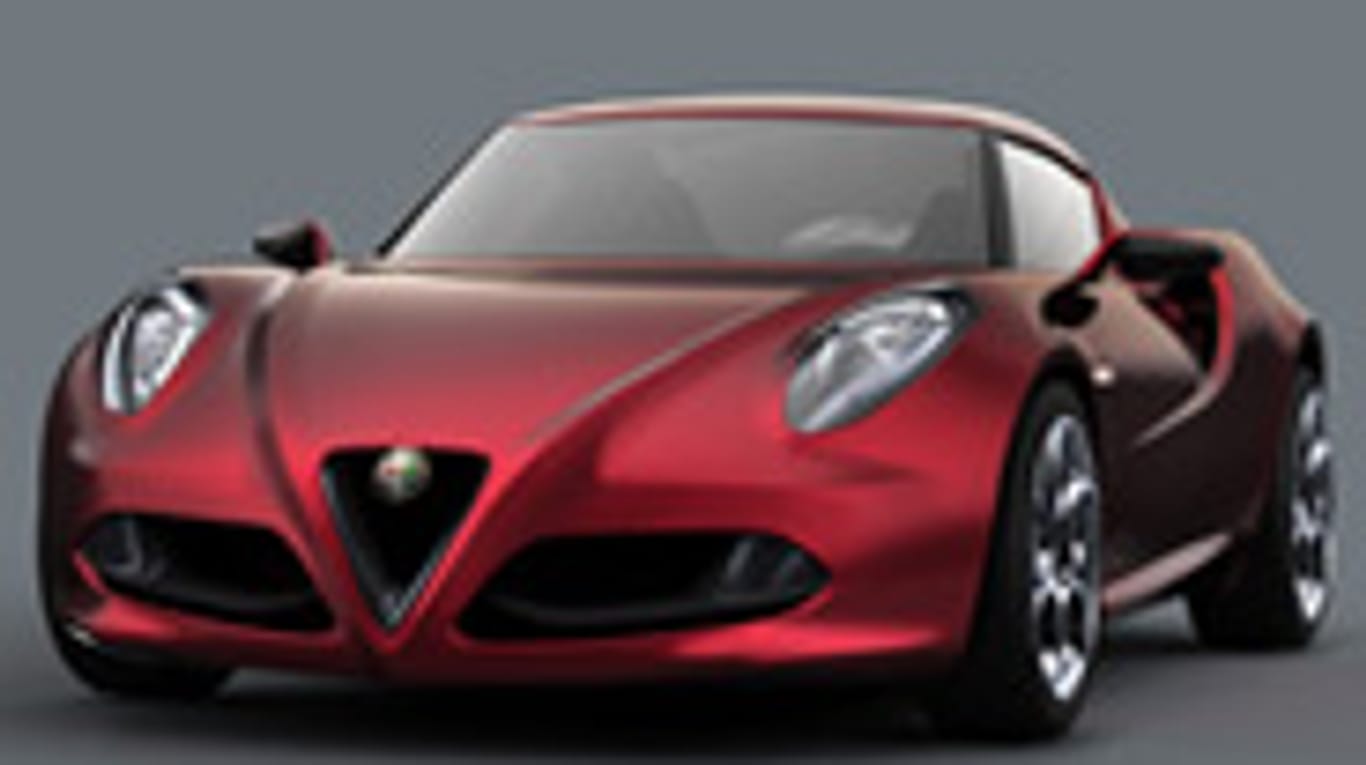 Mittelmotor-Sportwagen: Der Alfa Romeo 4C
