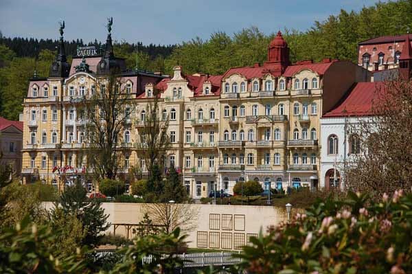 Das wohl berühmteste Kurbad der Welt: Marienbad in Tschechien.