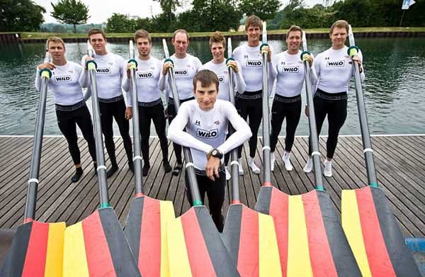 Der Mythos lebt: Der Deutschland-Achter feierte im September auf dem Bleder See in Slowenien den dritten WM-Titel in Serie. Die seit 30 Rennen ungeschlagene Crew gilt als Favorit für London 2012.