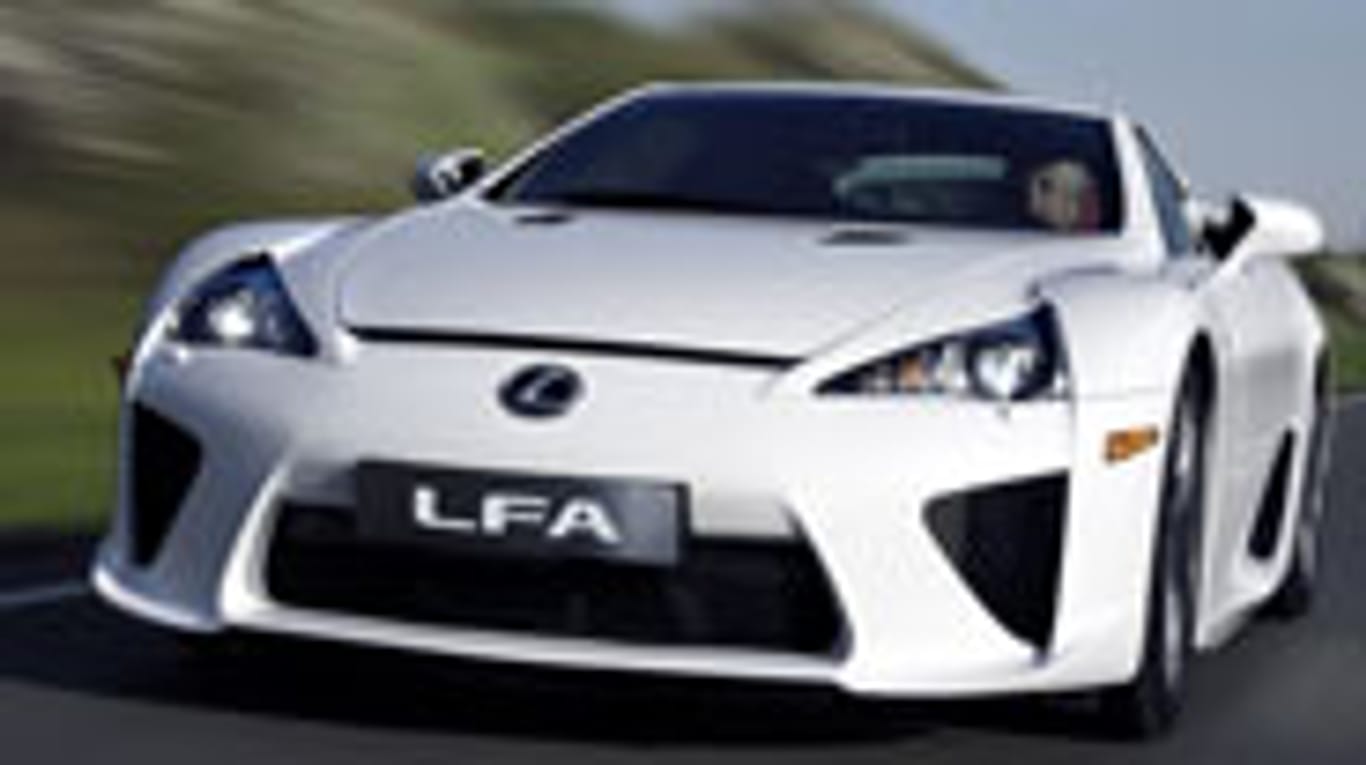 Der Lexus LFA ist ein teurer Samurai.