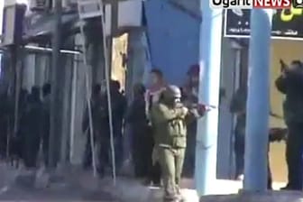 Ein Amateurvideo zeigt Gefechte in der Provinz Daraa zwischen Armee und Demonstranten