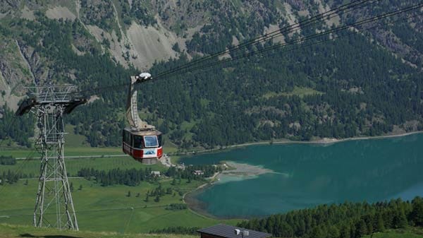 Wanderweg Via Gastronomica in der Schweiz.