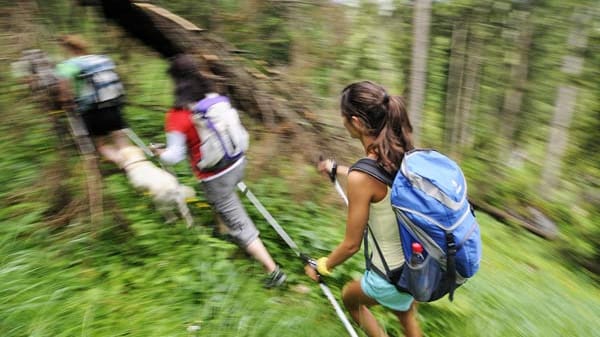 Wandertouren für Frauen: durchaus sportlich.