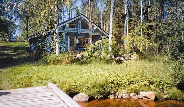 Blockhäuser in Kannonkoski/Finnland