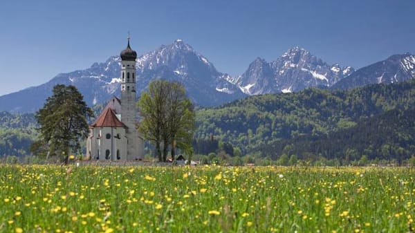 Auf dem Radweg Bodensee-Königsee.