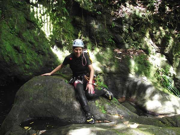 Canyoning auf Guadeloupe: Tour-Guide.
