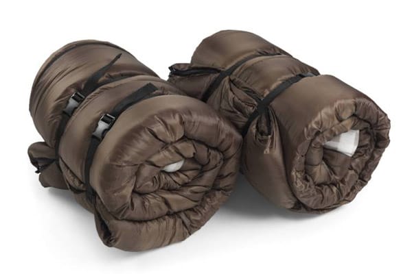 Zelten ohne Schlafsack wäre an den meisten Urlaubsorten zu kalt.