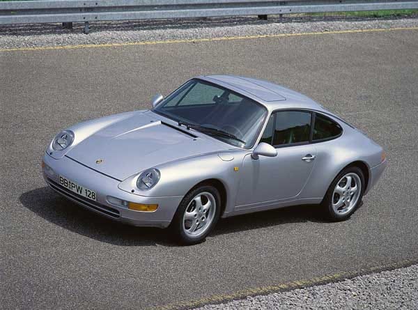 Der 1993 bis 1998 gebaute 911er der Serie 993 ist der letzte mit luftgekühltem Motor.