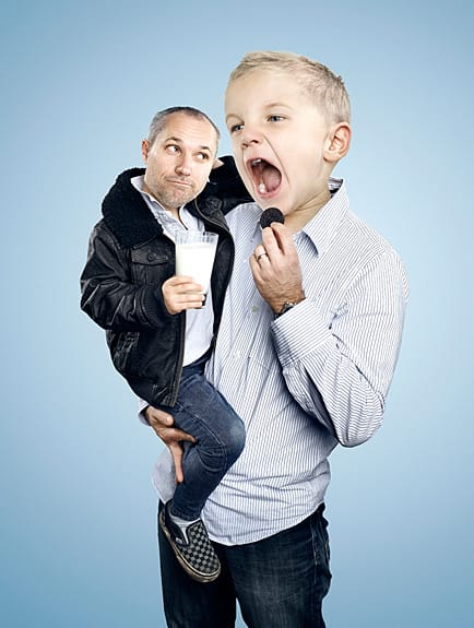 Aus der Serie "Kindsköpfe" von Paul Ripke. Aus der Serie "Kindsköpfe" von Paul Ripke.