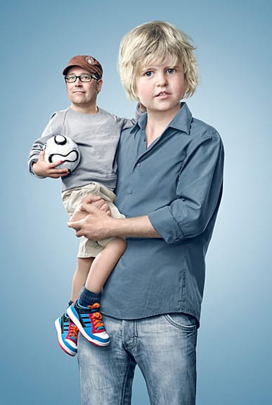 Aus der Serie "Kindsköpfe" von Paul Ripke. Aus der Serie "Kindsköpfe" von Paul Ripke.