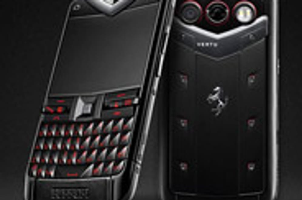 Das Ferrari-Handy von Vertu.