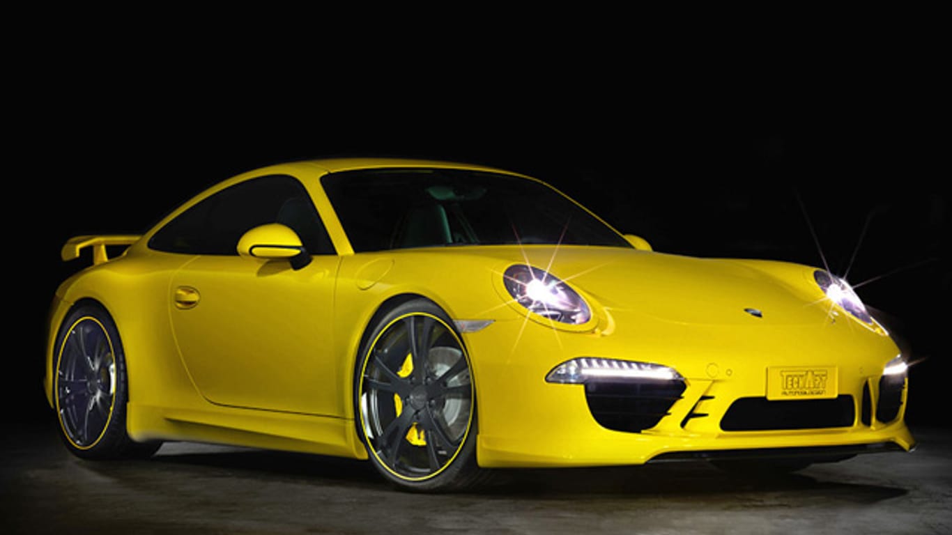 Porsche 911 Tuning: TechArt bringt den Elfer in Quietschgelb