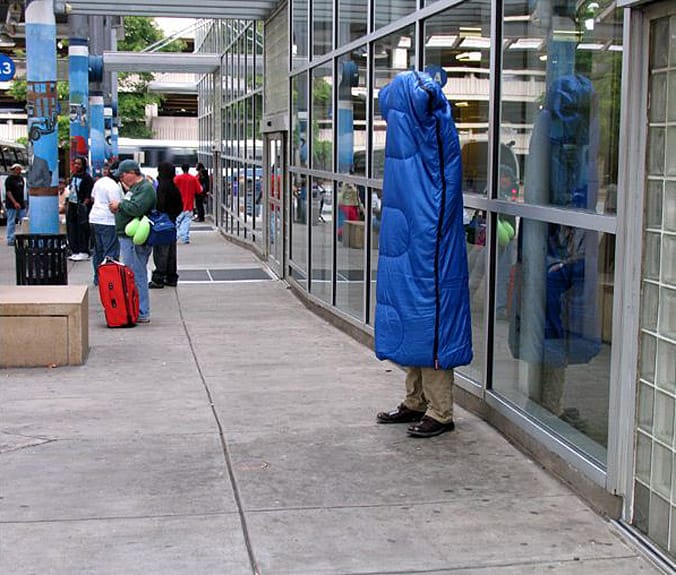 Installation von Mark Jenkins in Winston-Salem. Installation von Mark Jenkins in Winston-Salem.
