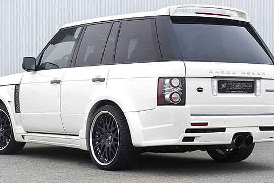 Hamann Range Rover V8: markante Schützen verbinden die Schweller.