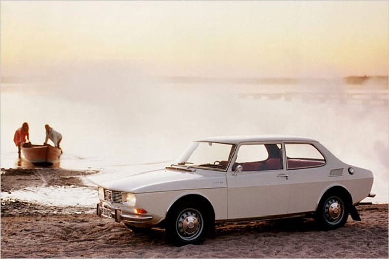 Der Wikinger ist da: Mit diesem Slogan bewarb Saab 1967 den völlig neuen 99.