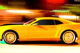 Der gelbe Chevrolet Camaro rast durch die "Transformers"-Filme.