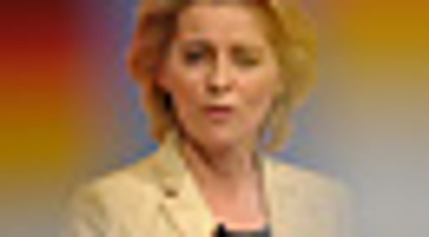 Pläne für Zuschussrente: Ministerin Ursula von der Leyen (CDU)