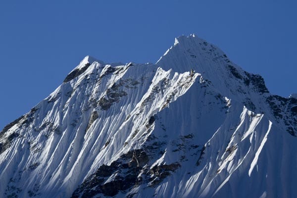 Der Kanchenjunga ist mit 8586 Metern der dritthöchste der Welt.