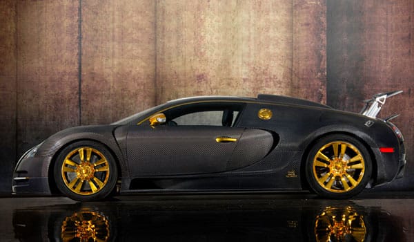 Der Bugatti Veron 16.4 zählt zu den teuersten Sportwagen der Welt. Wem dieser Bugatti noch nicht exklusiv genug ist, der greift zum Bugatti Veyron Linea Vincerò d'Oro vom Autotuner Mansory.
