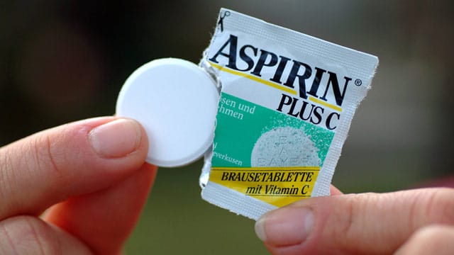 Der Wirkstoff in Aspirin kann innere Blutungen auslösen