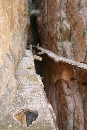 Camino del Rey: der wohl gefährlichste Klettersteig der Welt.
