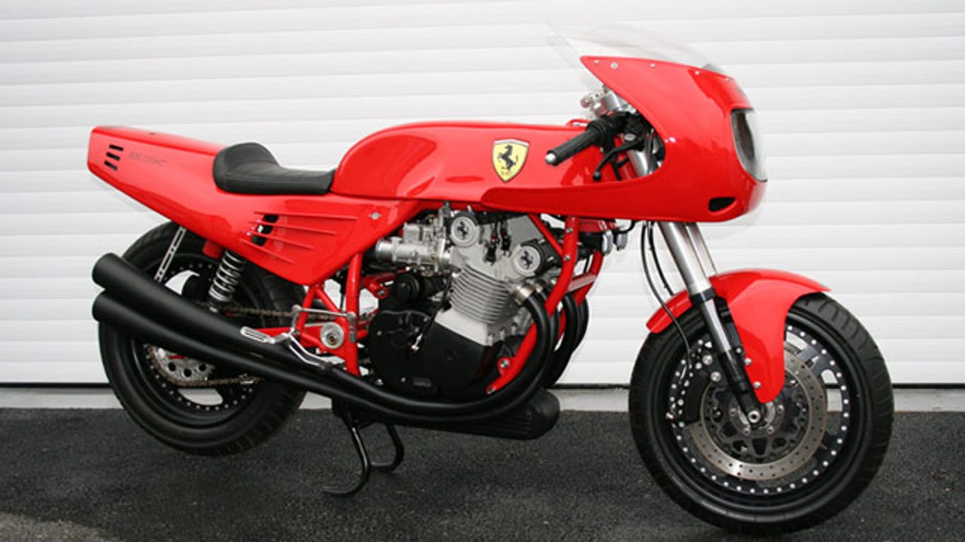Das Ferrari-Motorrad