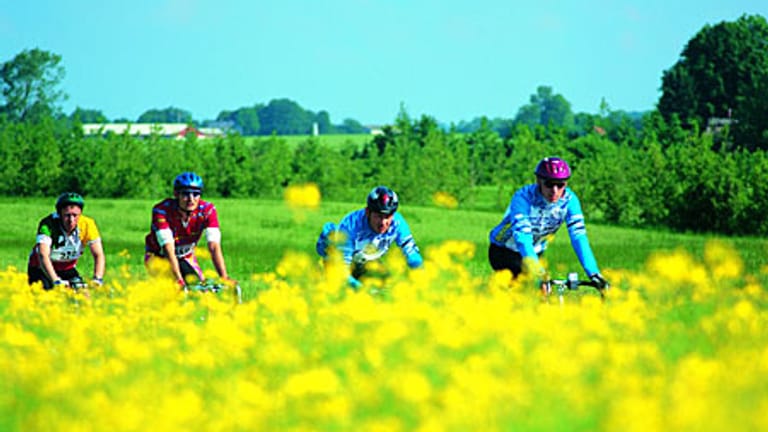 Dänemark ist ein ideales Land für Radfahrer. Mehr als 10.00 Kilometer Radwege laden zur Tour.