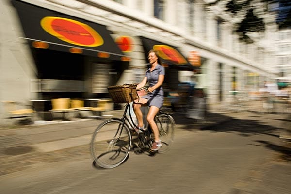 Auch die dänischen Städte sind toll zum Radfahren. Kopenhagen will sogar "fahrradfreundlichste Stadt der Welt" werden.