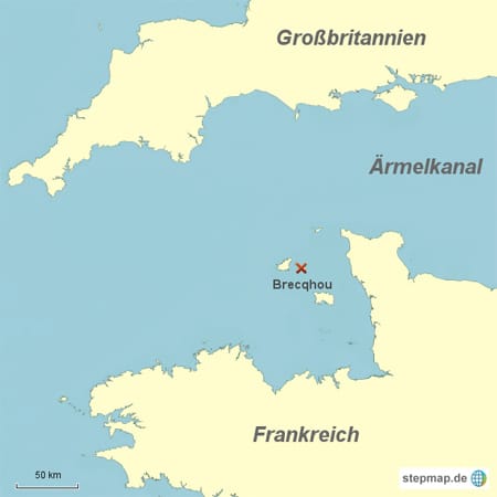 Brecqhou ist eine der kleinen Kanalinseln. Sie liegt westlich von Sark und gehört politisch zu dieser.
